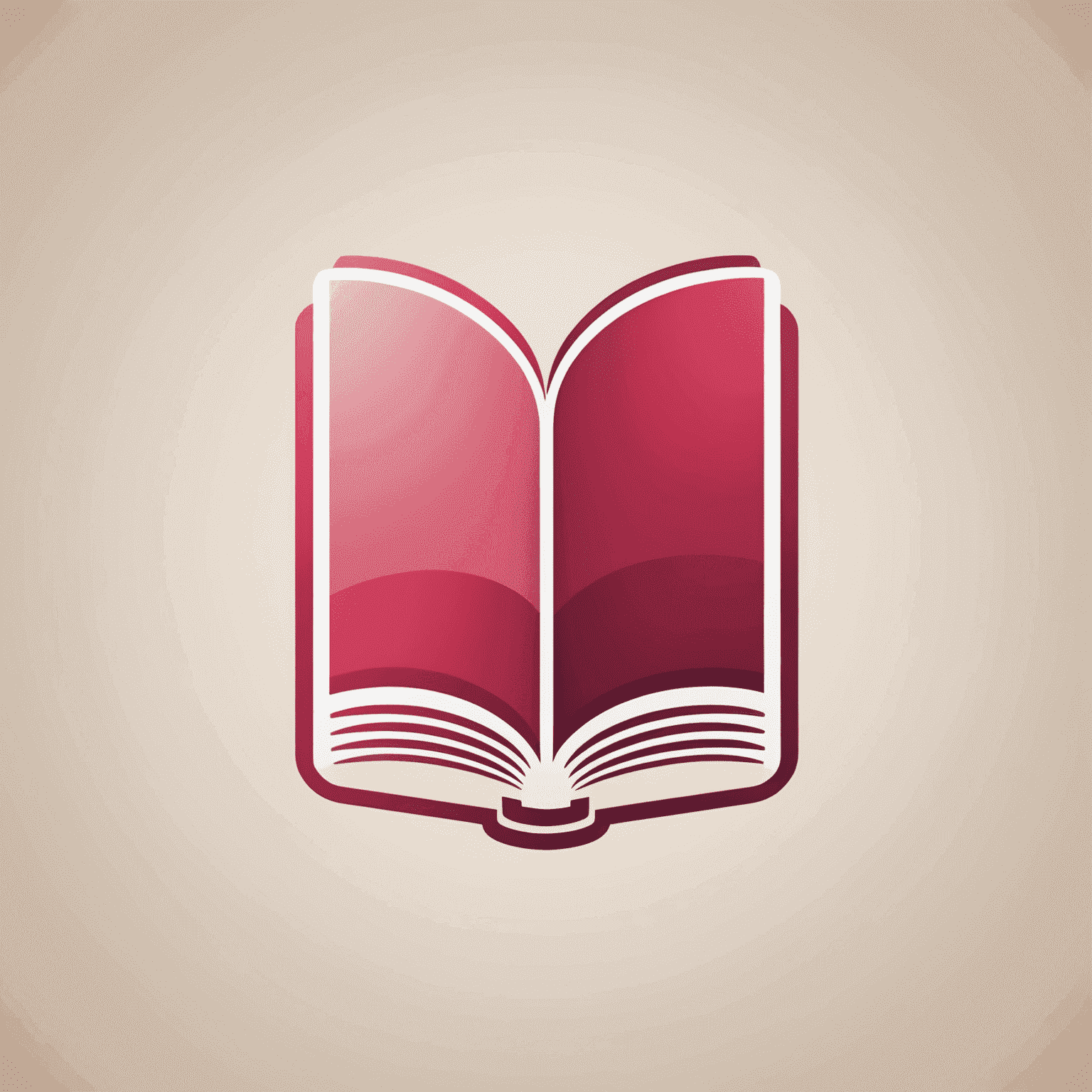 Calibile logo featuring a stylized book or e-reader device with a red and pink color scheme