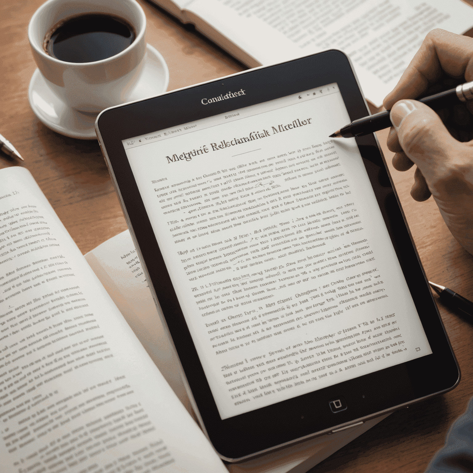 A close-up of an e-book's metadata being edited, showing fields for title, author, genre, and custom tags