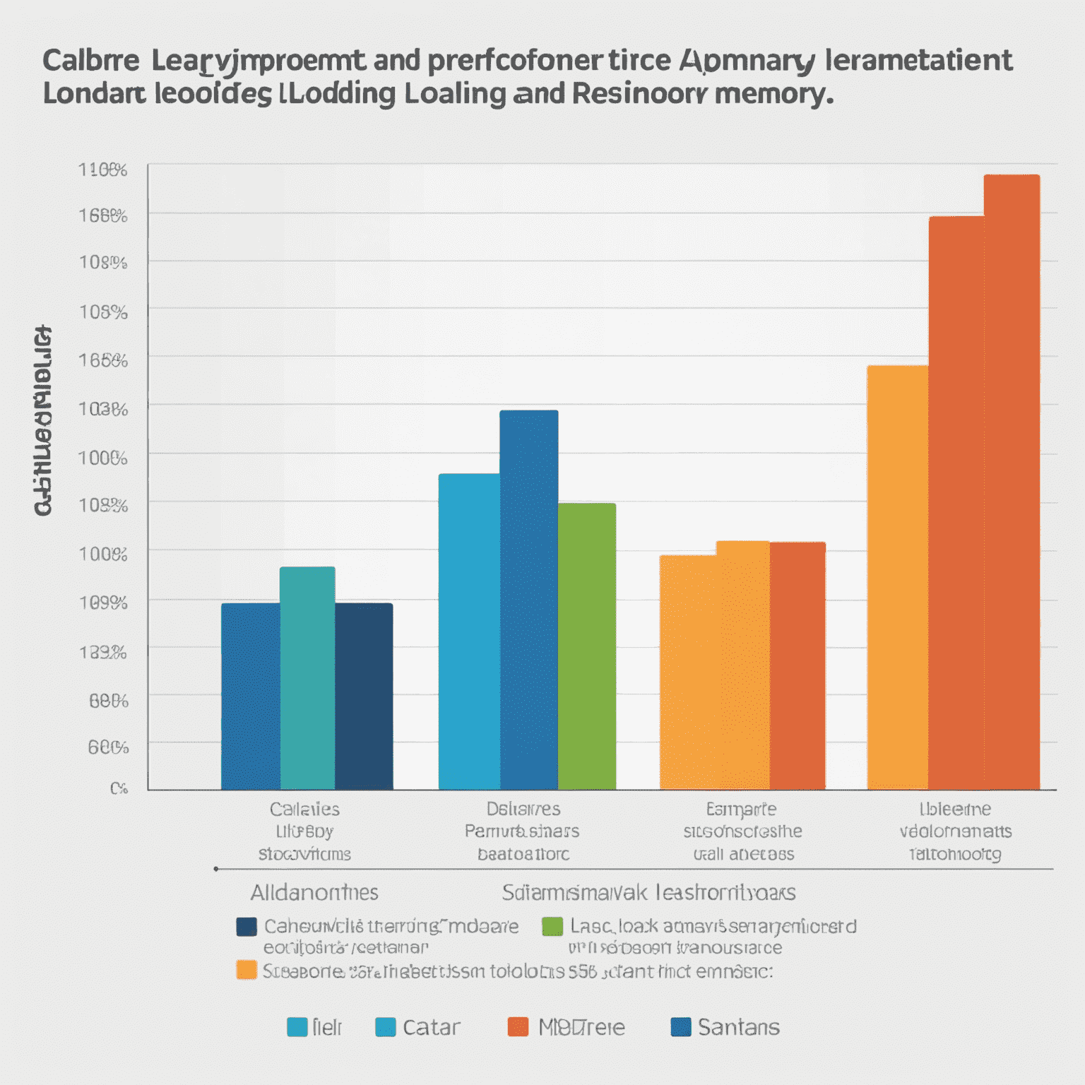 Graph showing Calibre's performance improvements in terms of library loading times and memory usage